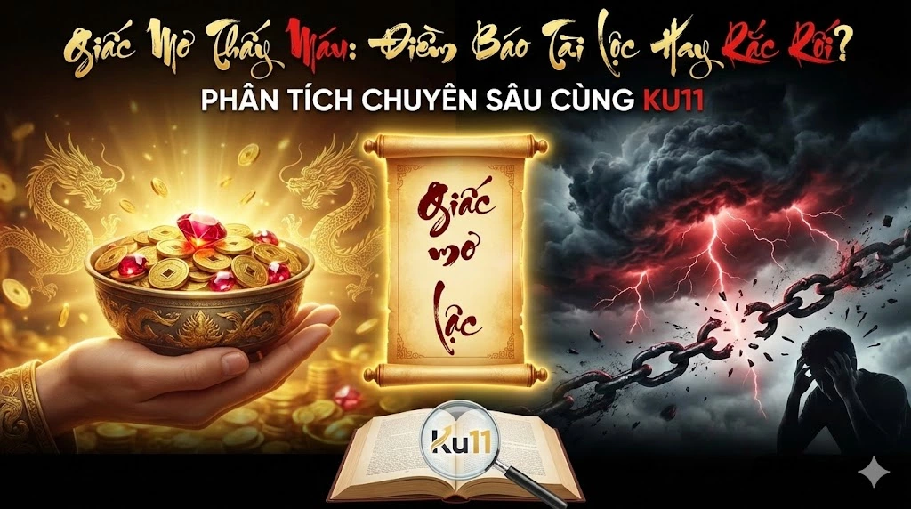 Giấc Mơ Thấy Máu: Điềm Báo Tài Lộc Hay Rắc Rối? Phân Tích Chuyên Sâu Cùng Ku11